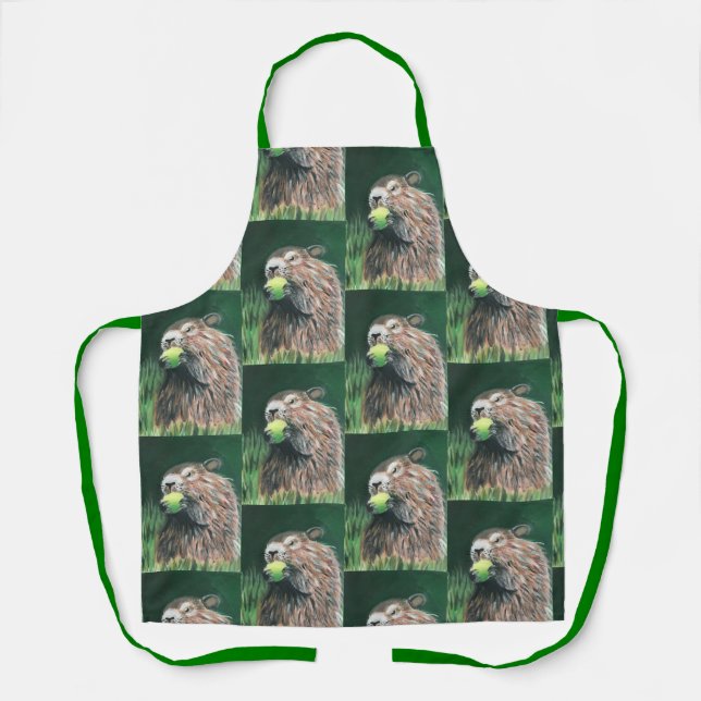  Groundhog All-Over Print Apron Schürze (Vorderseite)