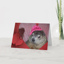 Groundhog, Clara-Valentinstag-Karte