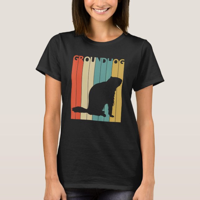 Groundhog Costume Groundhog T-Shirt (Vorderseite)