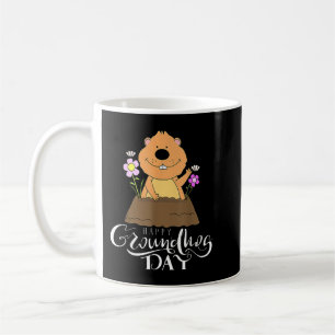 Groundhog Day 2021 Happy Ground Hog Funny Men Wome Kaffeetasse