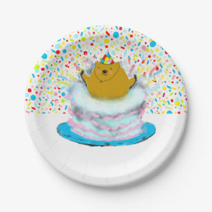 Groundhog Day Birthday Party Pappteller