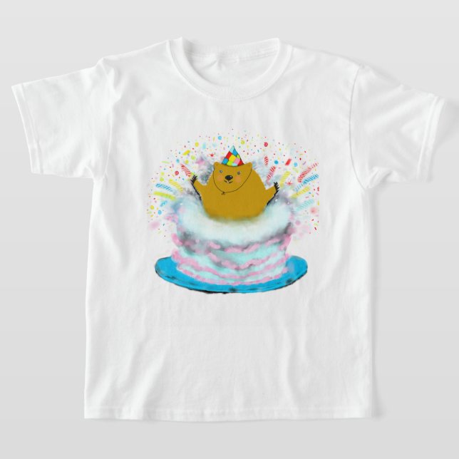 Groundhog Day Birthday T - Shirt (Ablage )