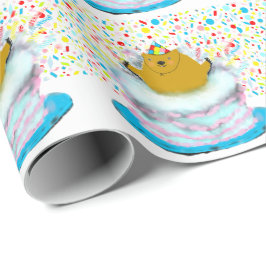 Groundhog Day Birthday Wrapping Paper Geschenkpapier