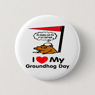 Groundhog Day Button
