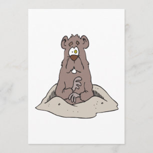 Groundhog Day Einladung