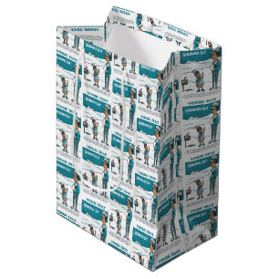 Groundhog Day-Geschenktasche Mittlere Geschenktüte