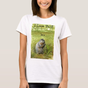 Groundhog Day "I Liebe Phil" Langärmeliger T - Shi T-Shirt