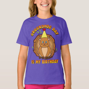 Groundhog Day ist mein Geburtstag T-Shirt