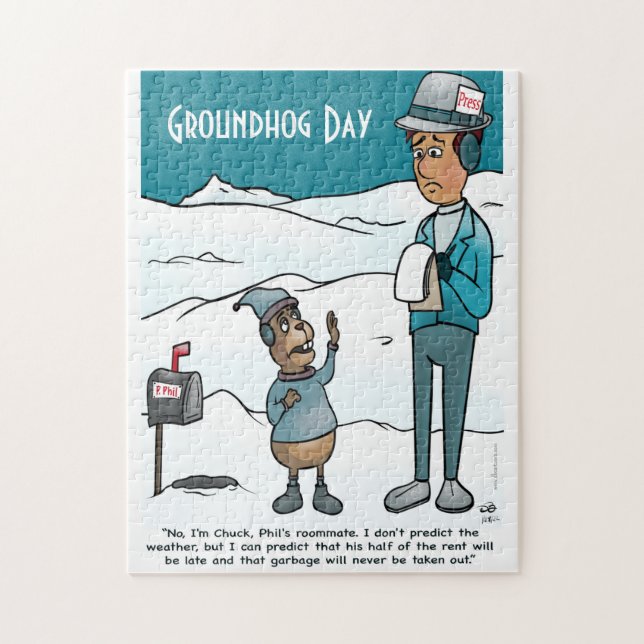 Groundhog Day Jigsaw Puzzle (Vertikal)