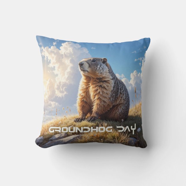 GROUNDHOG DAY KISSEN (Vorderseite)
