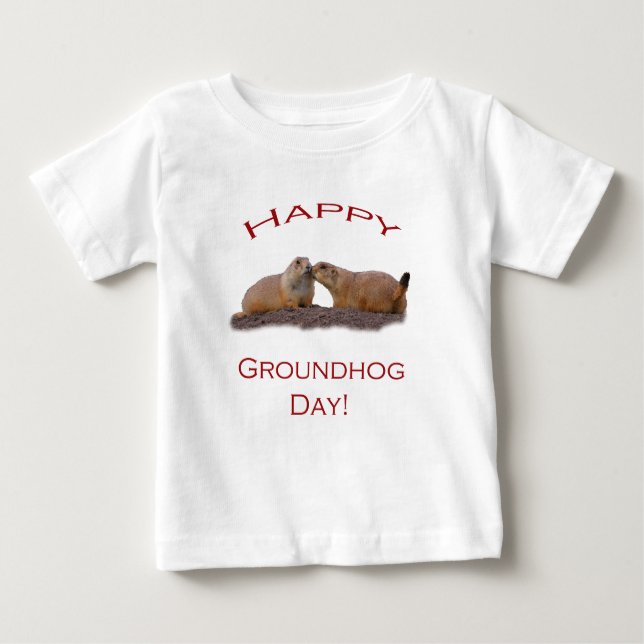 Groundhog Day-Kuss Baby T-shirt (Vorderseite)