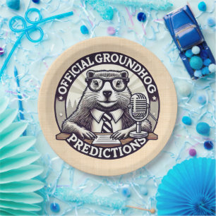 Groundhog Day Preditions - Marmotte Meteo Pappteller