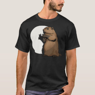 Groundhog Day Shadow Puppet Funny Geschenk T-Shirt