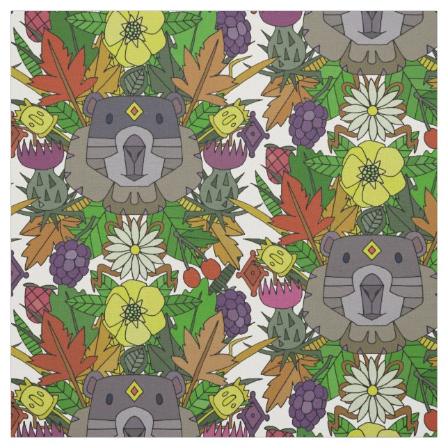 groundhog Garten Stoff (Muster)
