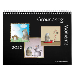 Groundhog Momente 2017 12-monatiger Kalender