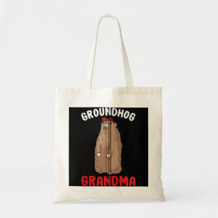 Groundhog Oma Women Woodchuck Funny Niedlich Groun Tragetasche