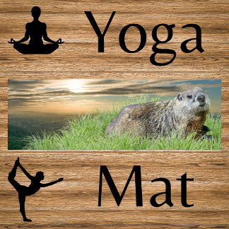 Groundhog Sunrise Yoga Mat Yogamatte