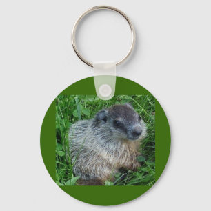 Groundhog/Waldmurmeltier-Schlüsselanhänger Schlüsselanhänger