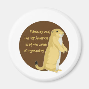Groundhogs Tag Magnet