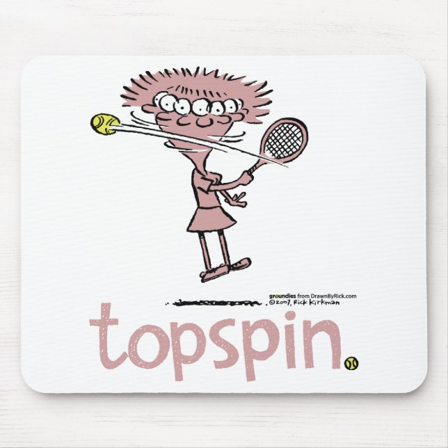 Groundies - Topspin mousepad (Vorne)