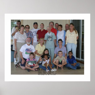 Group, Family Christmas, Carson City, NV 7/27/03 Poster