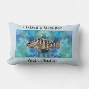 Grouper Pillow Masculine Geschenk Vater Geschenk F Lendenkissen