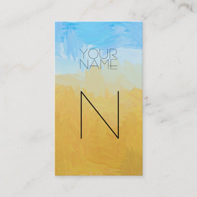 Groupon abstrakt visitenkarte (Vorderseite)