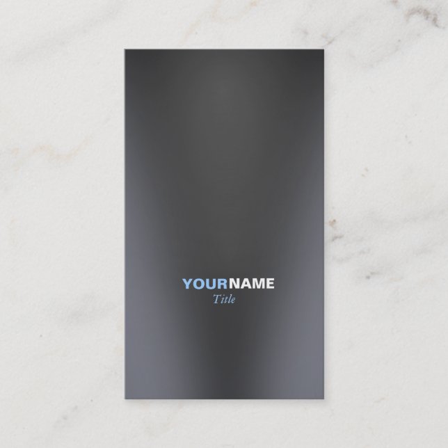 Groupon Metall Visitenkarte (Vorderseite)