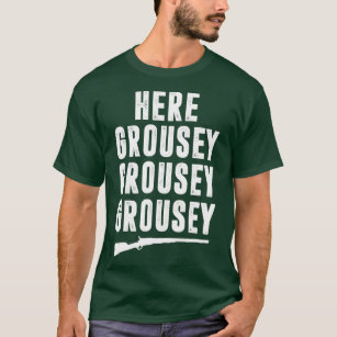 Grouse Jagd auf Männer Funny Hooter Junter Geschen T-Shirt