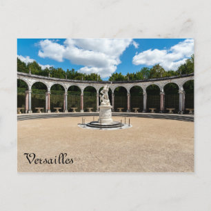 Grove Colonnade im Garten von Versailles Postkarte