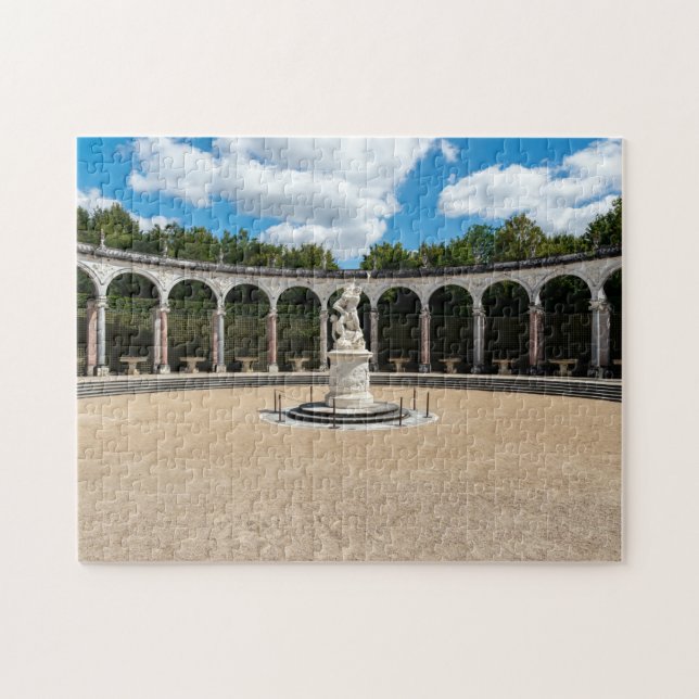 Grove Colonnade im Garten von Versailles Puzzle (Horizontal)