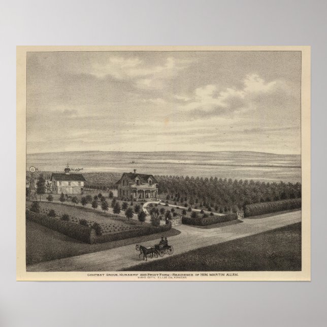 Grove Farm, Hays City, Kansas Poster (Vorne)