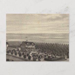 Grove Farm, Hays City, Kansas Postkarte