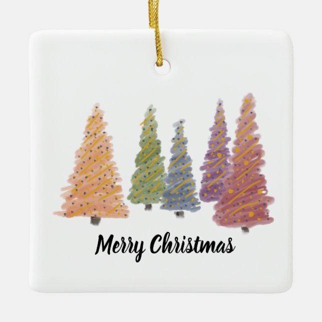 Grove of Christmas Trees ornament (Vorderseite)