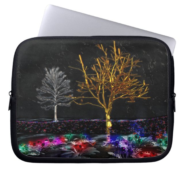Grove of Living Gems Laptop Sleeve (Vorderseite)