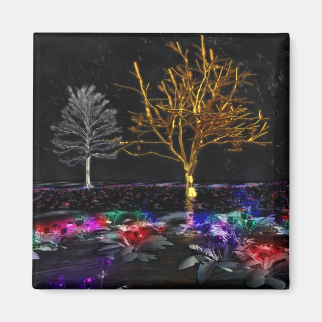 Grove of Living Gems Magnet (Vorne)