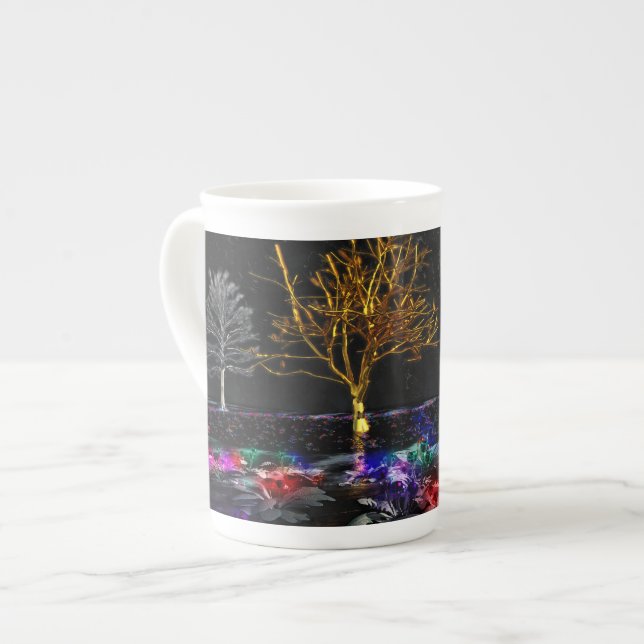 Grove of Living Gems Specialty Tasse (Vorderseite Links)