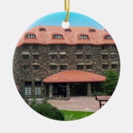 Grove Park Inn, Grove Park Inn Christmas Ornament, Keramik Ornament