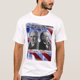 Grover Cleavland und Warren Harding der beststen T-Shirt