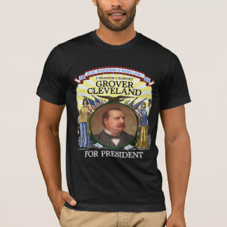 Grover Cleveland 1884 Kampagnen-T-Shirt Männer T-Shirt