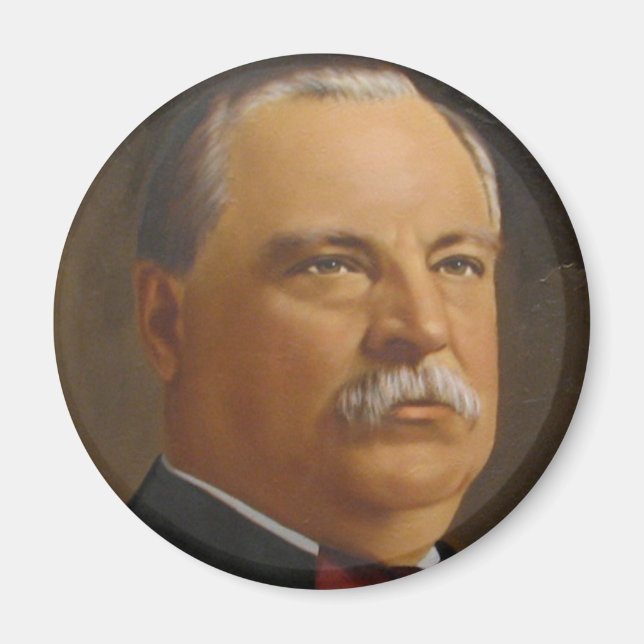 Grover Cleveland 22 &24 Magnet (Vorne)