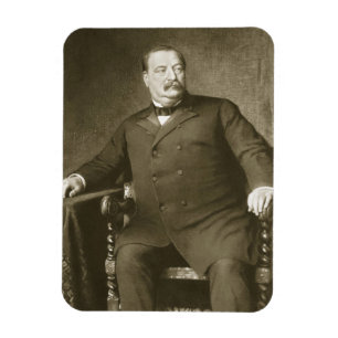 Grover Cleveland, 22. und 24. Präsident der Verein Magnet