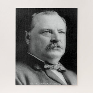 Grover Cleveland 24. Präsident von Amerika. Puzzle