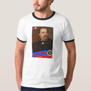 Grover Cleveland Baseballkarte T-Shirt