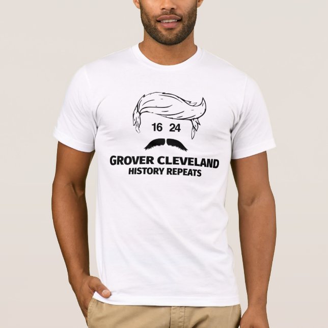 Grover Cleveland Face Shirt (Vorderseite)