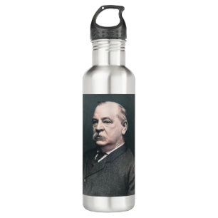 Grover Cleveland - US-Präsident Edelstahlflasche