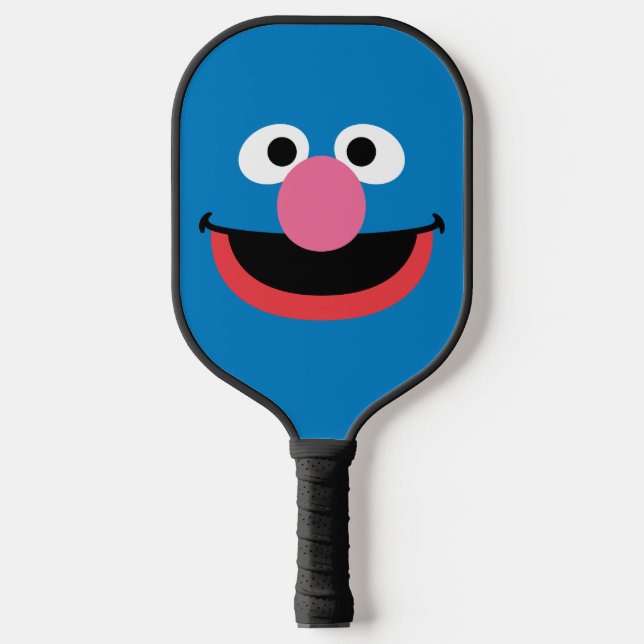 Grover Face Art Pickleball Schläger (Vorderseite)