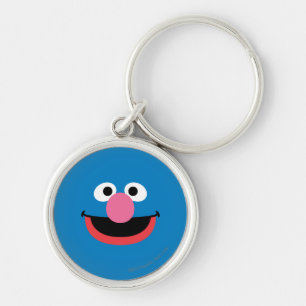 Grover Face Art Schlüsselanhänger