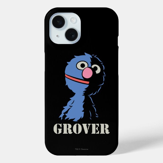 Grover Half Case-Mate iPhone Hülle (Rückseite)