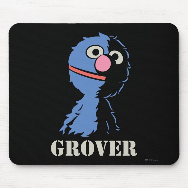 Grover Half Mousepad (Vorne)